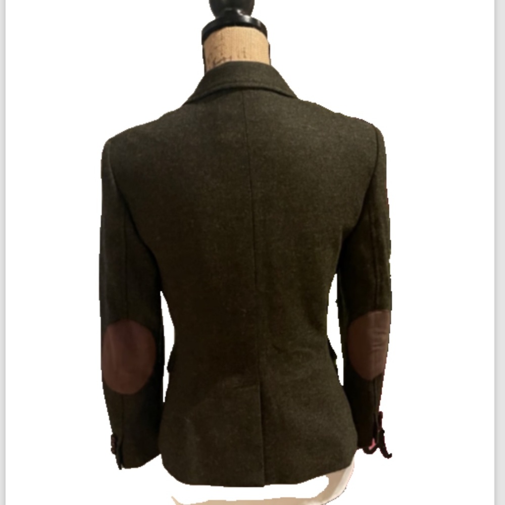 100% Wool Brooks Brother Tweed Blazer Jacket Sz 6 - Picture 3 of 17